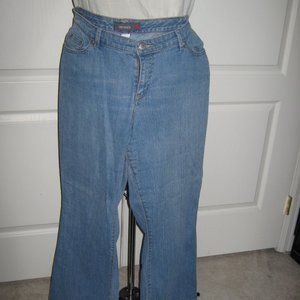 Ladies Venezia stretch flare leg jeans size 2